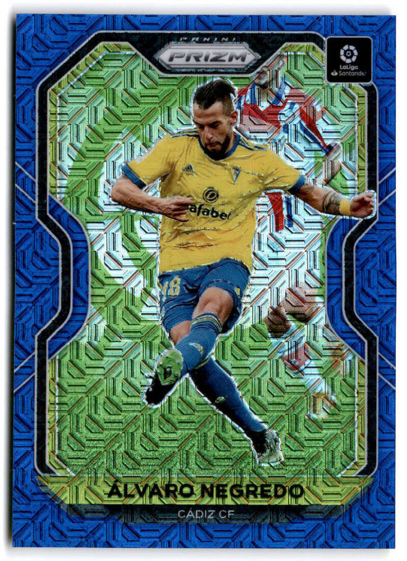 2020-21 Panini Chronicles Prizm La Liga Blue Mojo