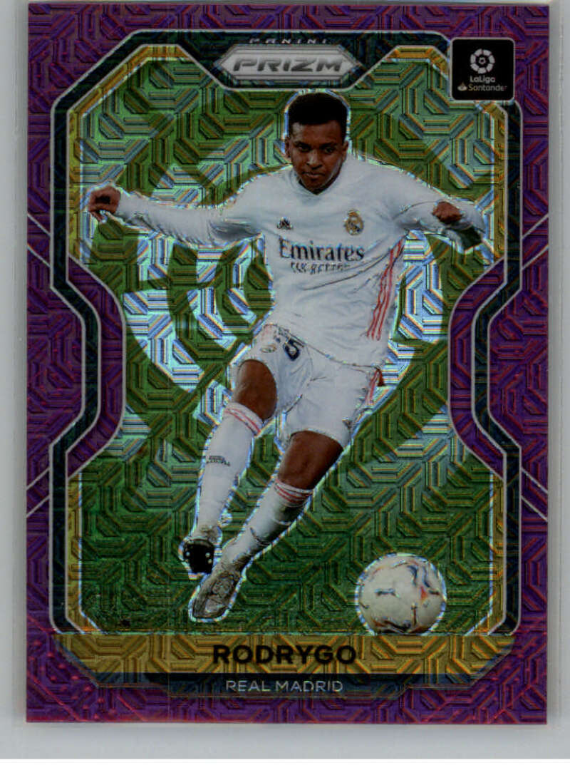 2020-21 Panini Chronicles Prizm La Liga Purple Mojo