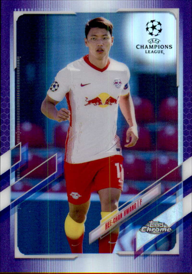 2020-21 Topps Chrome UEFA Champions League Refractor Purple