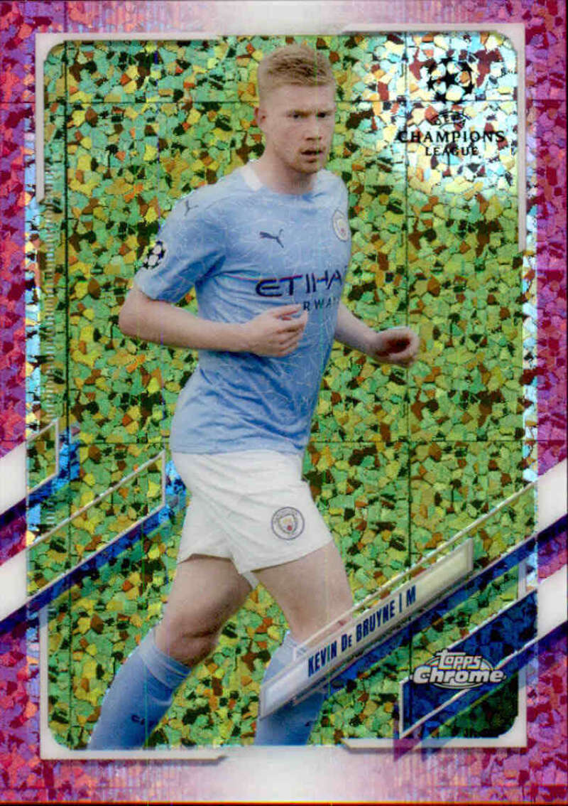 2020-21 Topps Chrome UEFA Champions League Refractor Pink Mini-Diamond