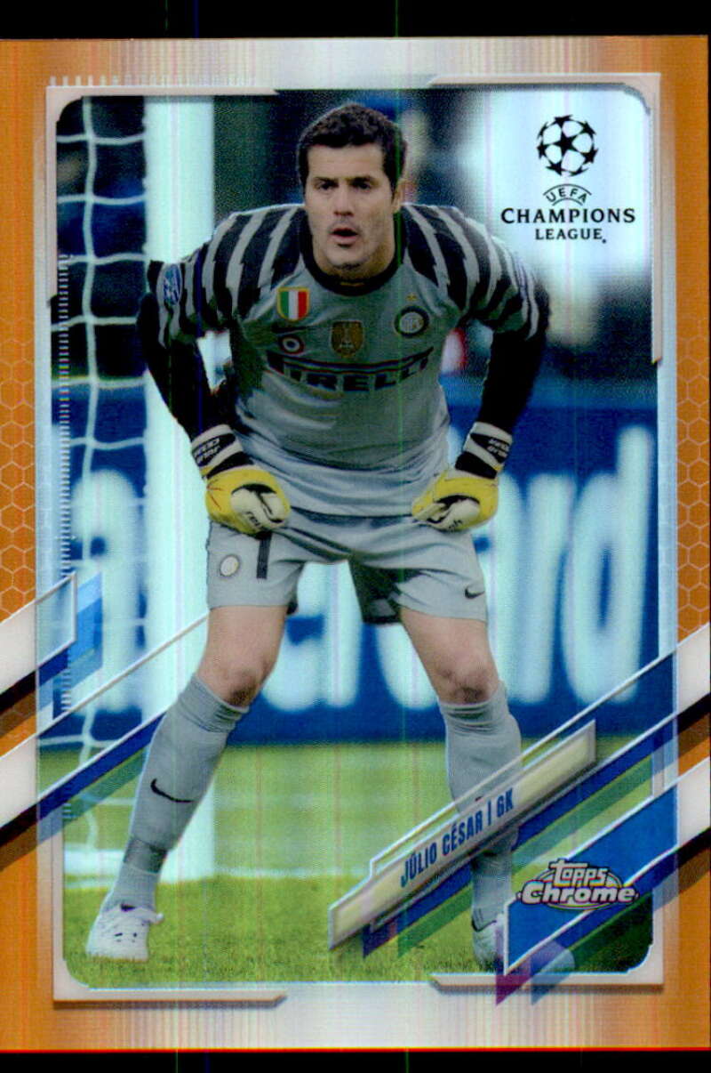 2020-21 Topps Chrome UEFA Champions League Refractor Orange