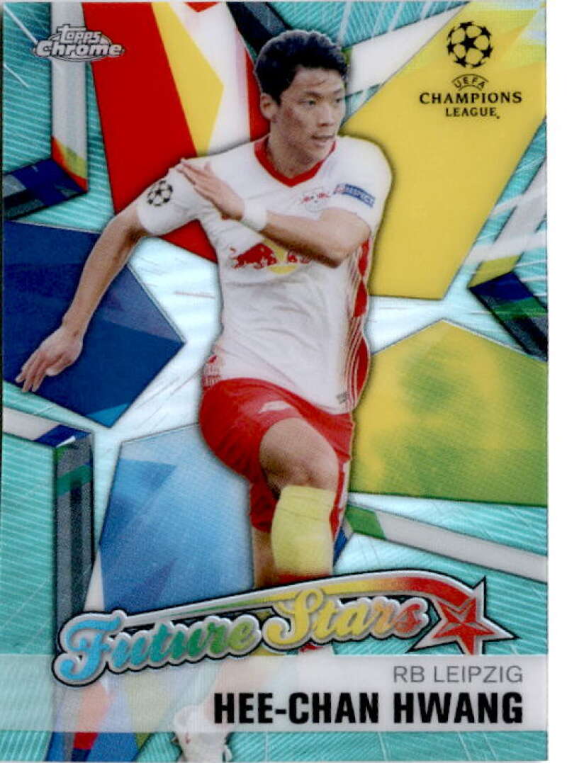 2020-21 Topps Chrome UEFA Champions League Future Stars Refractor Aqua