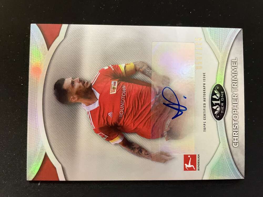 2020-21 Topps Tier One Bundesliga Prime Performers Autographs