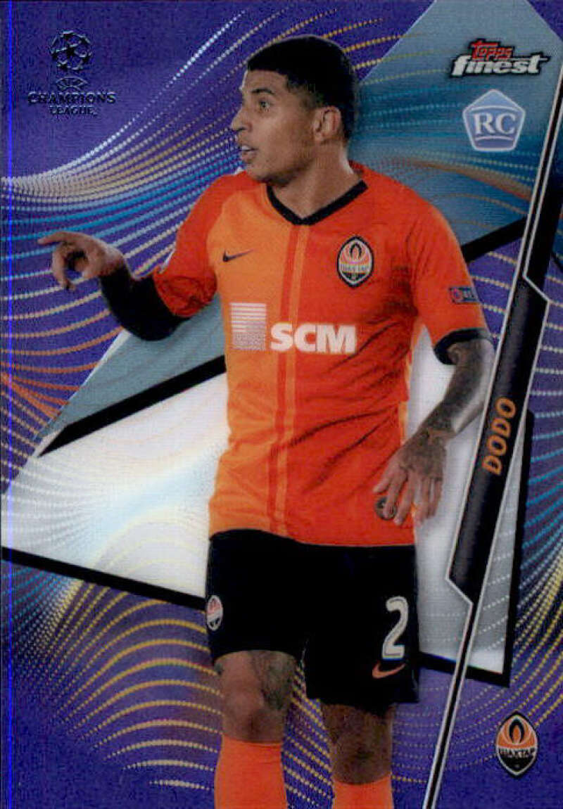 2020-21 Topps Finest UEFA Champions League Refractor Purple