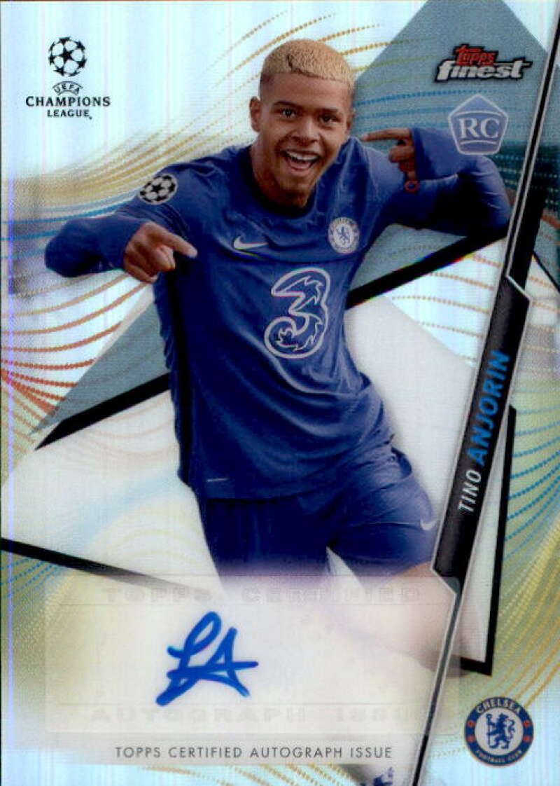 2020-21 Topps Finest UEFA Champions League Autographs Refractor