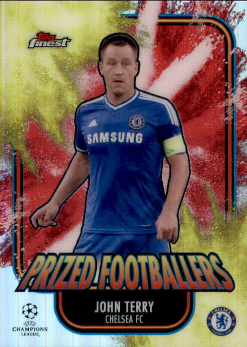 2020-21 Topps Finest UEFA Champions League Prized Footballers Fusion Refractor