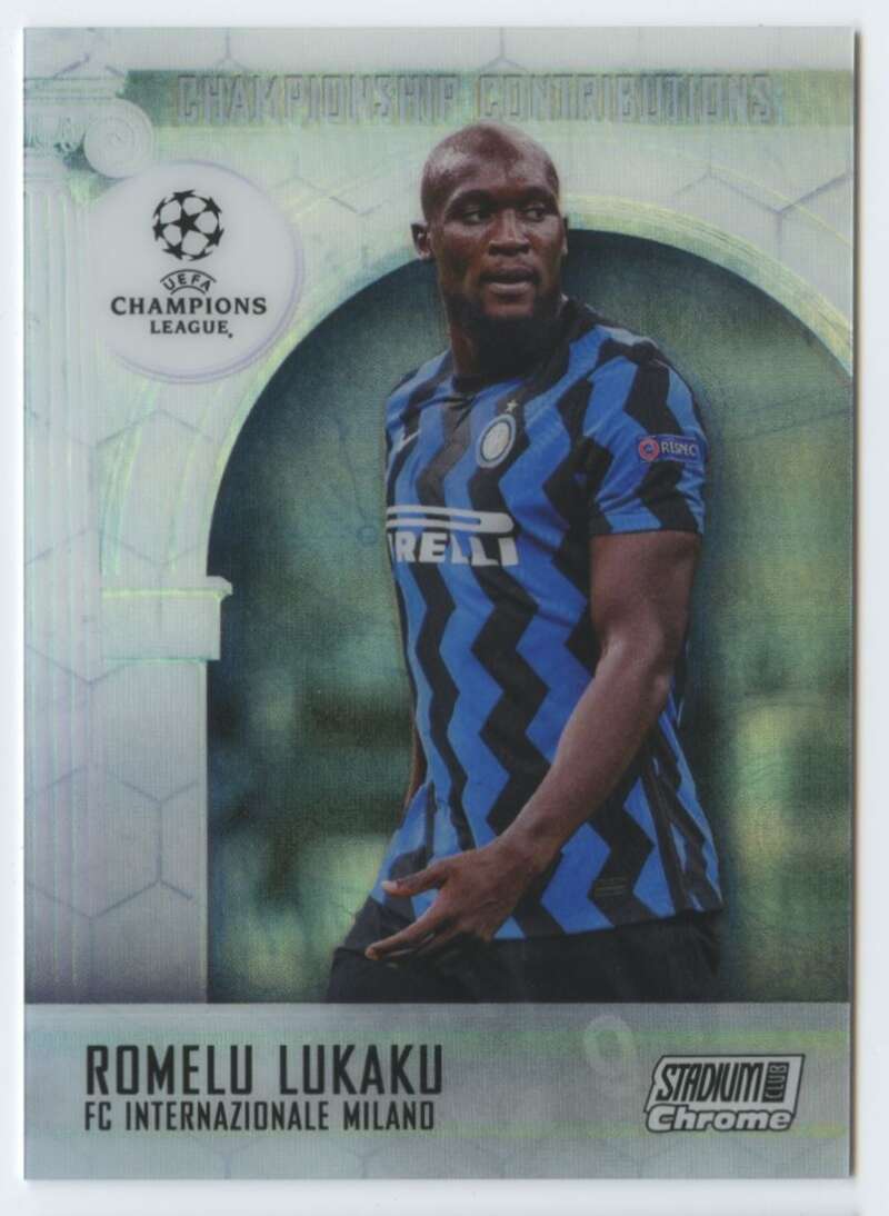 2020-21 Topps Stadium Club UEFA Champions League Championship Contributions Refractor