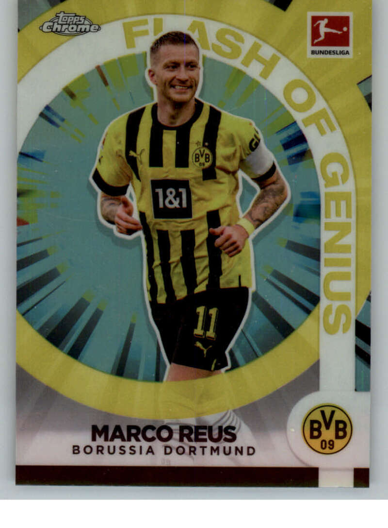 2022-23 Topps Chrome Bundesliga Flash of Genius Refractor