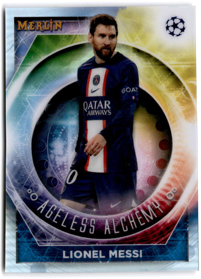 2022-23 Topps Merlin Chrome UEFA Ageless Alchemy Refractor