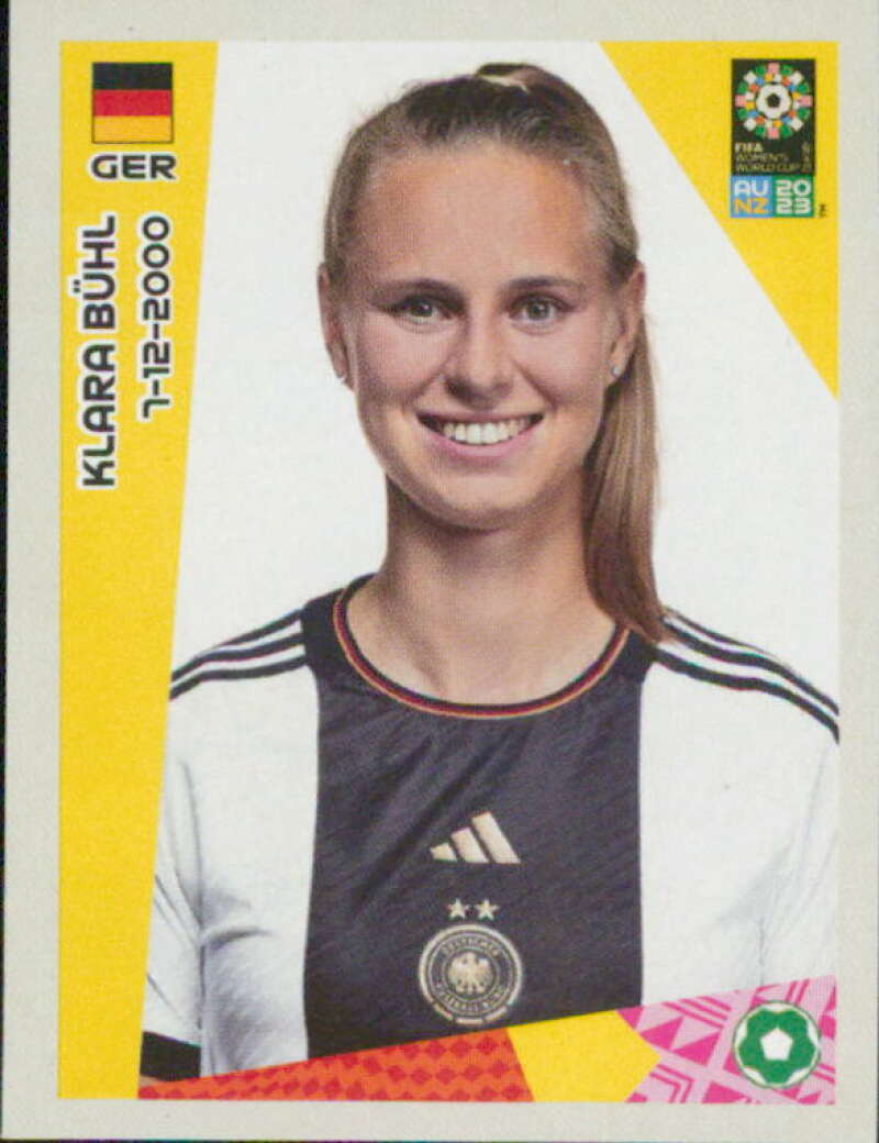 2023 Panini FIFA Women's World Cup Stickers #527 Klara Buhl Germany ...