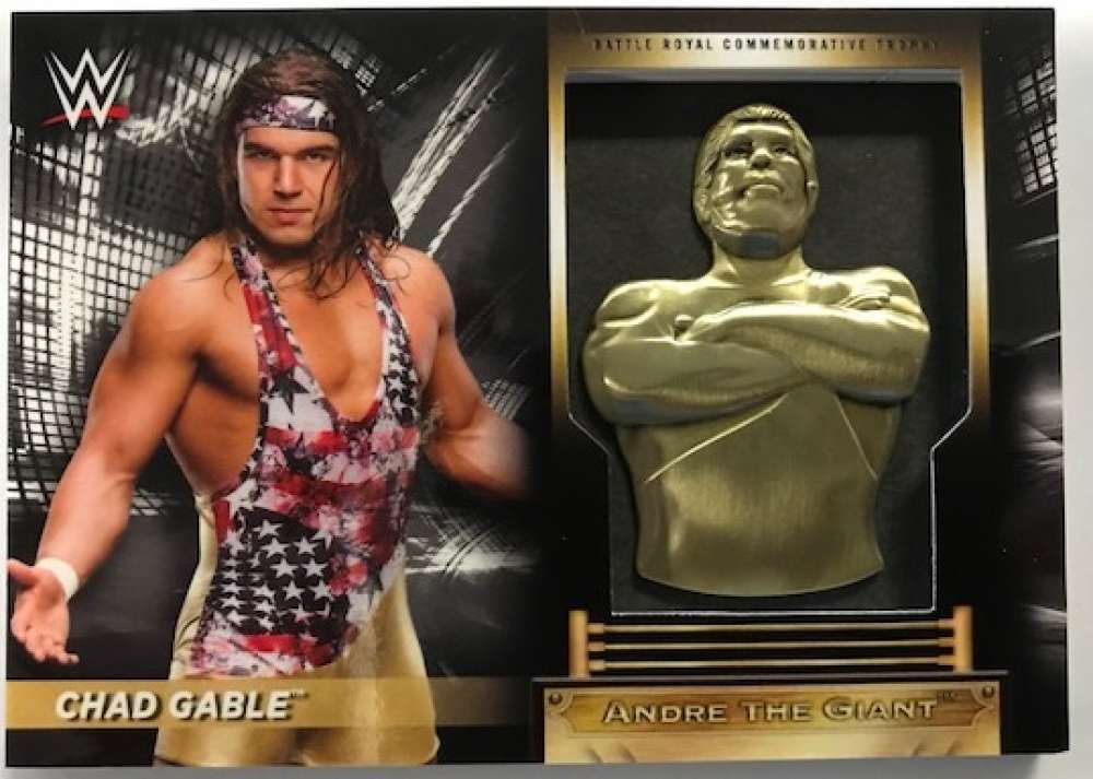 2018 Topps Road to WrestleMania Andre the Giant Battle Royal Commemorative Trophy Relics