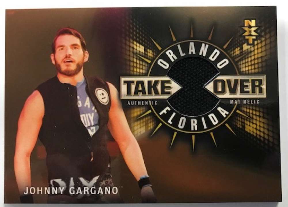 2018 Topps Road to WrestleMania NXT TakeOver Orlando Mat Relics Bronze