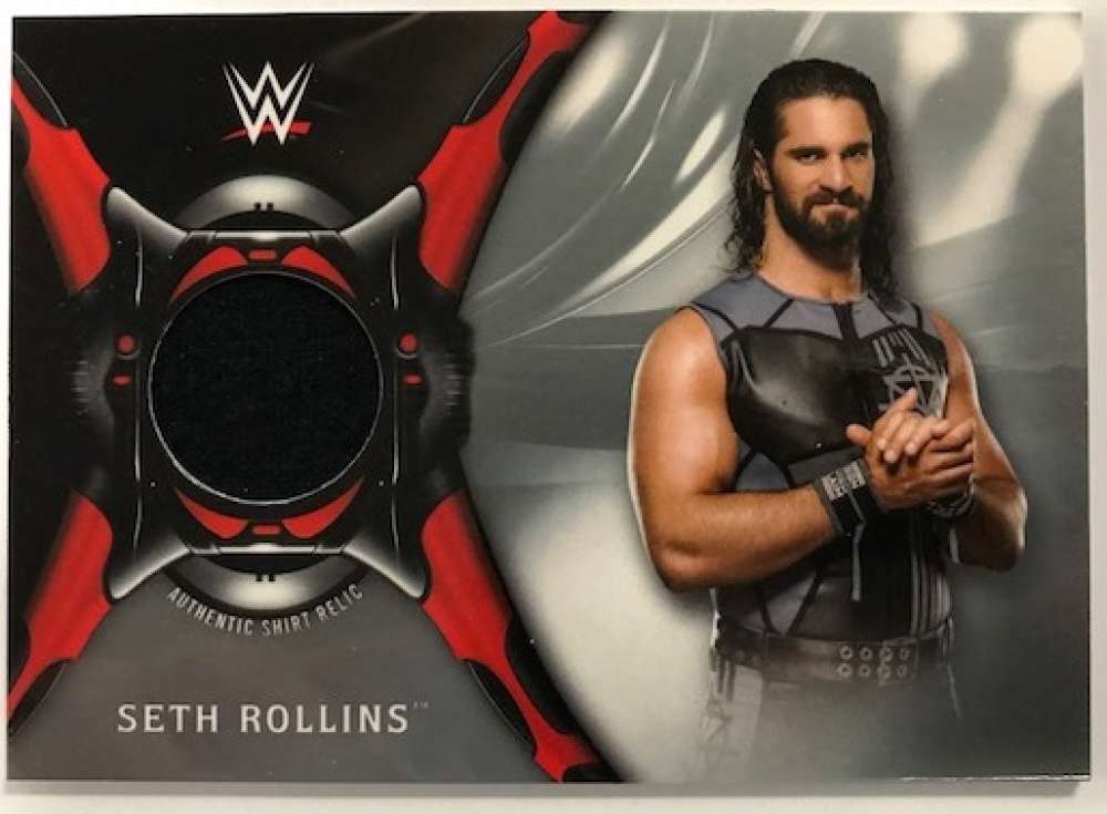 2018 Topps Road to WrestleMania Shirt Relics Silver