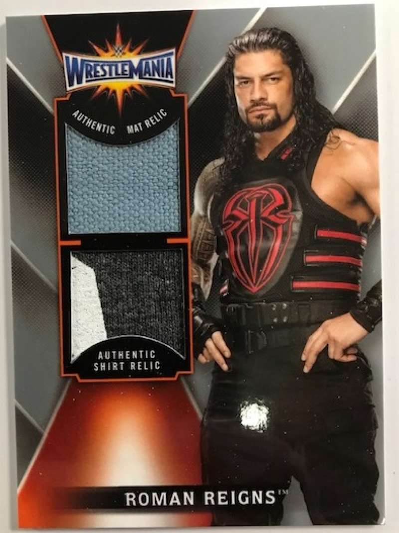 2018 Topps Road to WrestleMania Dual Relics