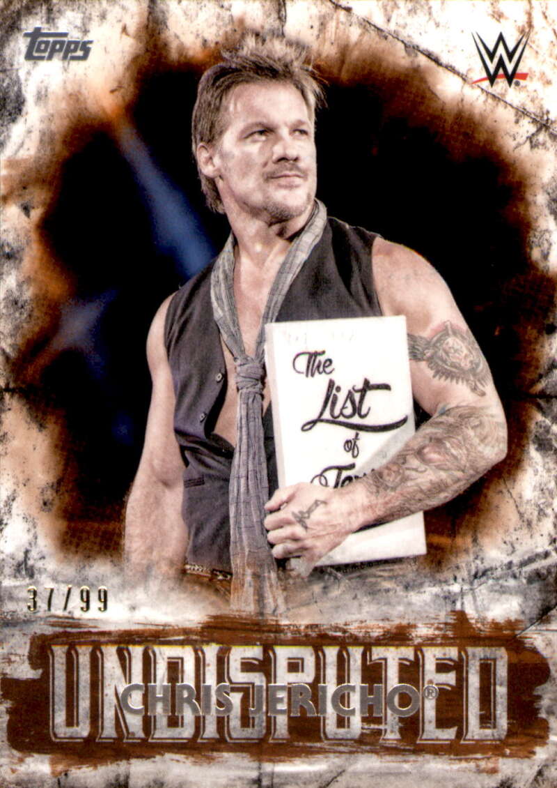 2018 Topps WWE Undisputed Orange