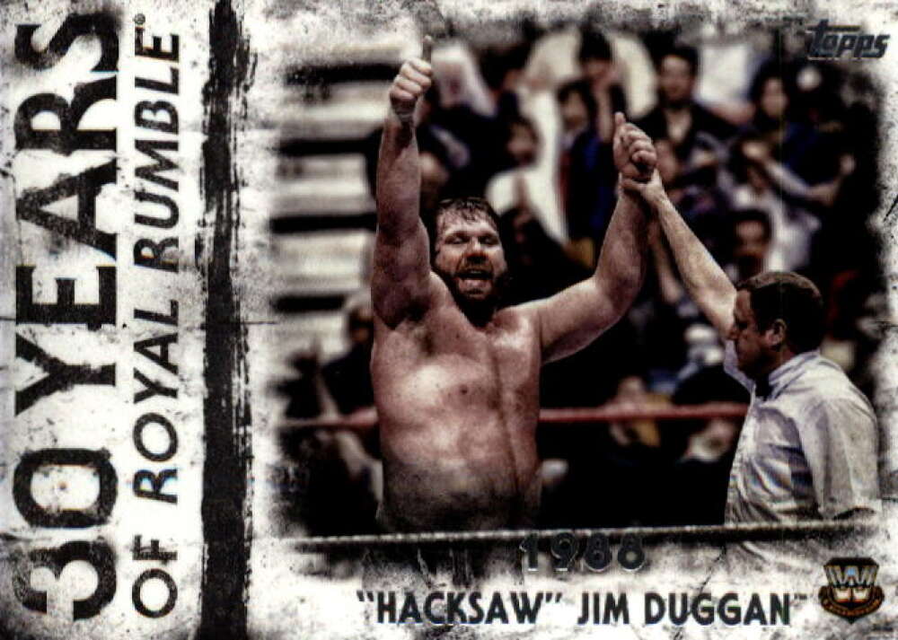 2018 Topps WWE Undisputed 30 Years of Royal Rumble