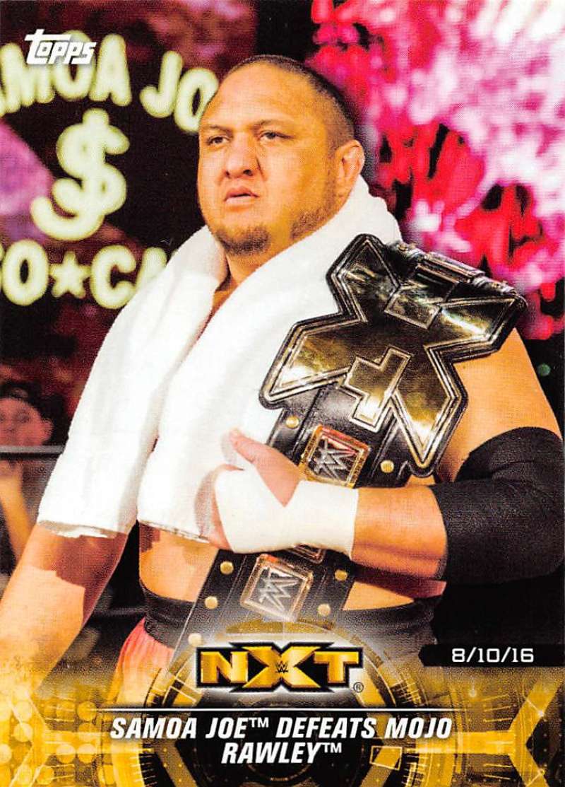 2018 Topps WWE NXT Matches and Moments