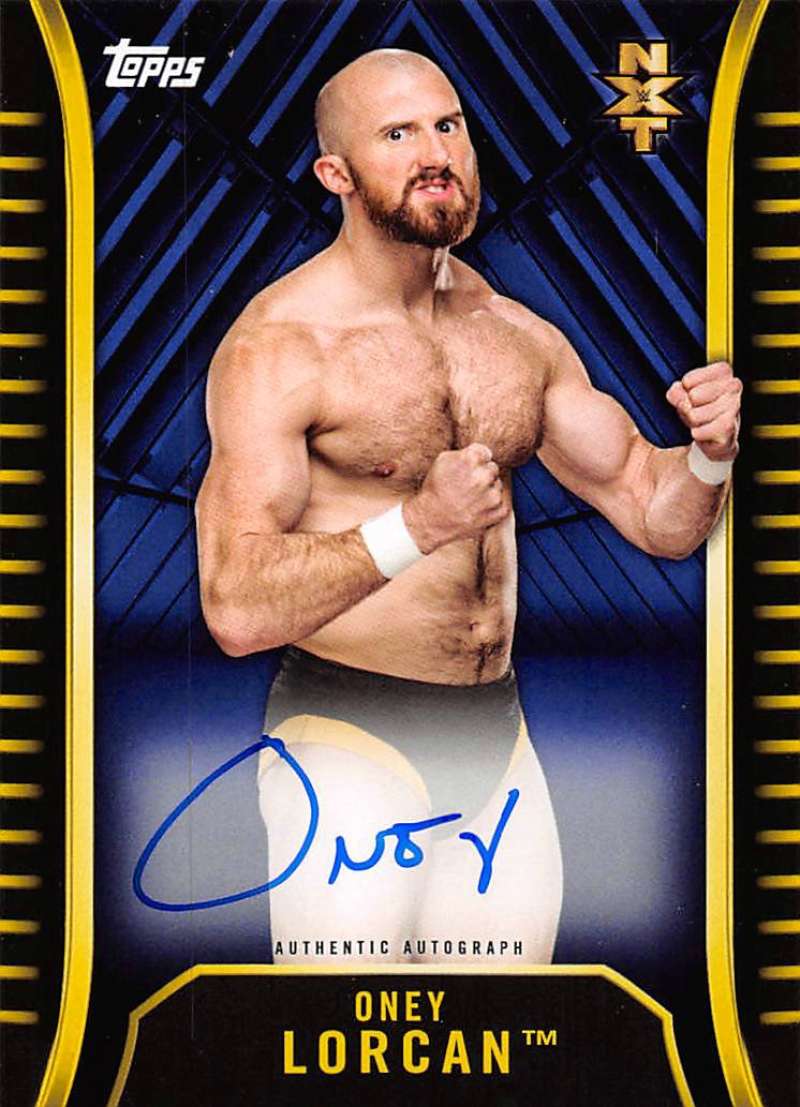 2018 Topps WWE NXT Autographs Blue