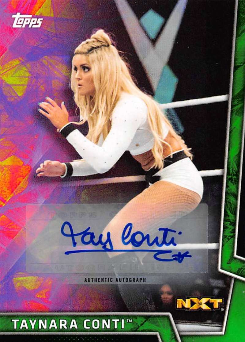 2018 Topps WWE Womens Division Evolution Autographs Green