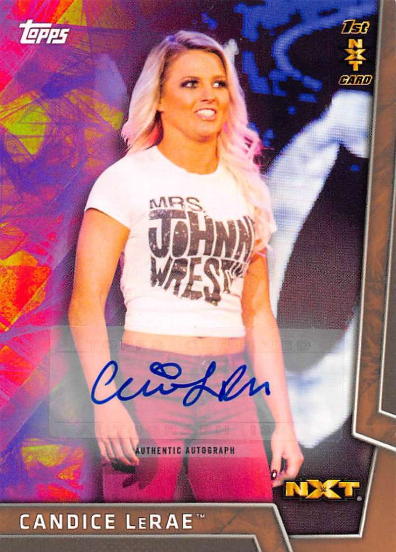 2018 Topps WWE Womens Division Evolution Autographs Bronze