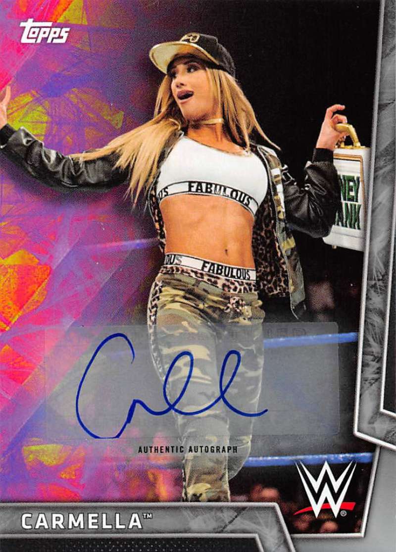 2018 Topps WWE Womens Division Evolution Autographs Silver