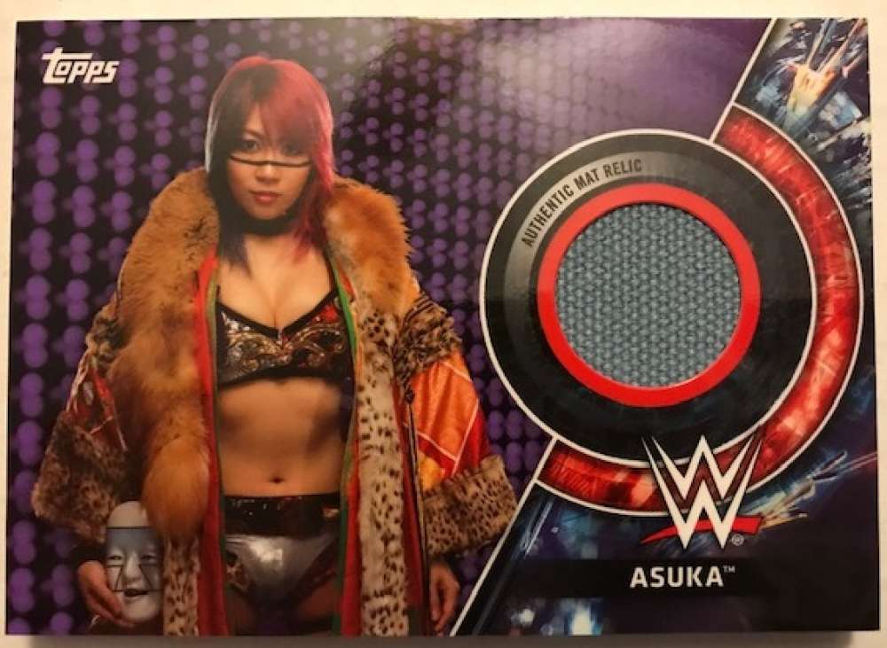 2018 Topps WWE Womens Division Evolution Mat Relics Purple