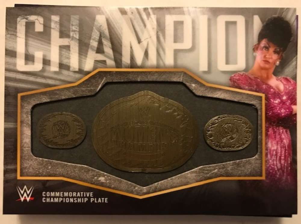 2018 Topps WWE Womens Division Evolution Commemorative Championship Relics Silver