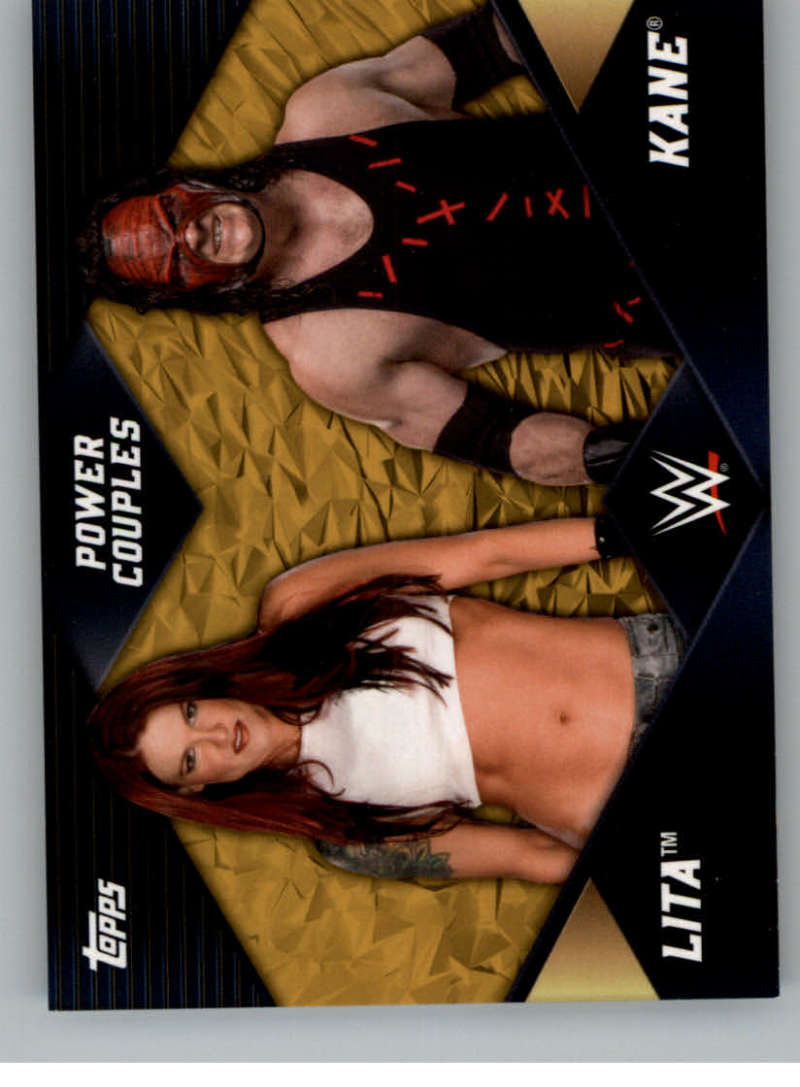 2018 Topps WWE Womens Division Evolution Power Couples Gold