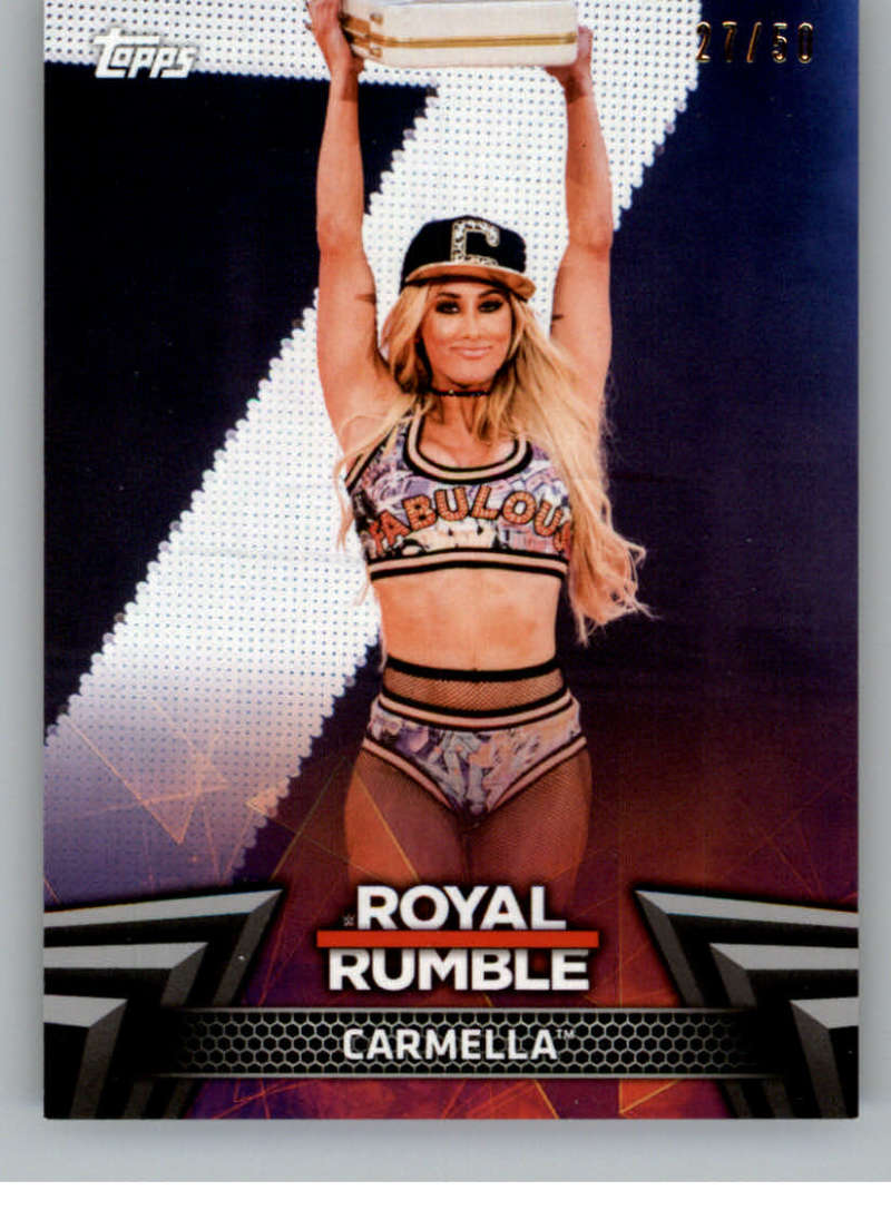 2018 Topps WWE Womens Division Evolution Women's 2018 Royale Rumble Silver