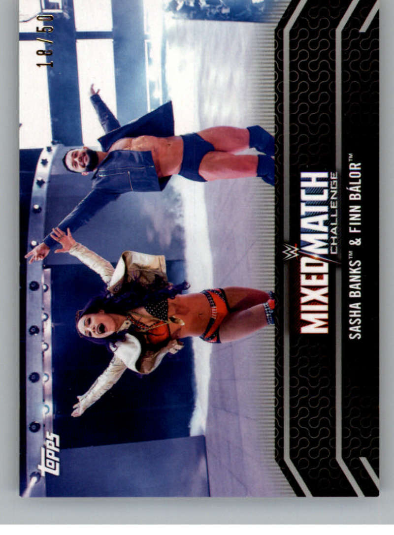 2018 Topps WWE Womens Division Evolution Mixed Match Challenge Silver