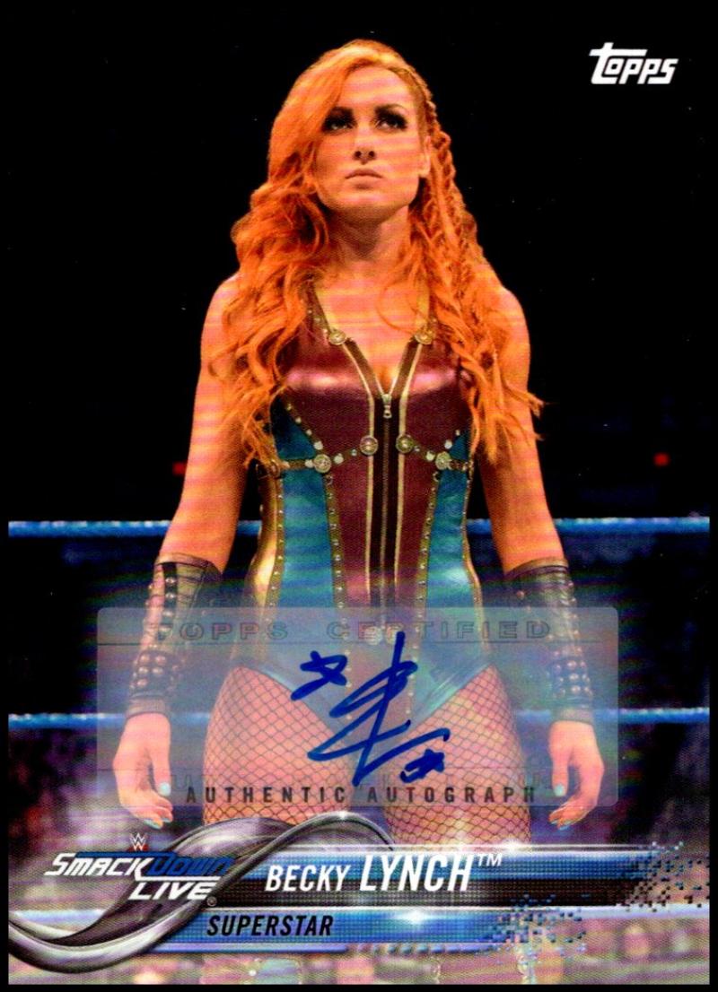 2018 Topps WWE Then Now Forever Autographs