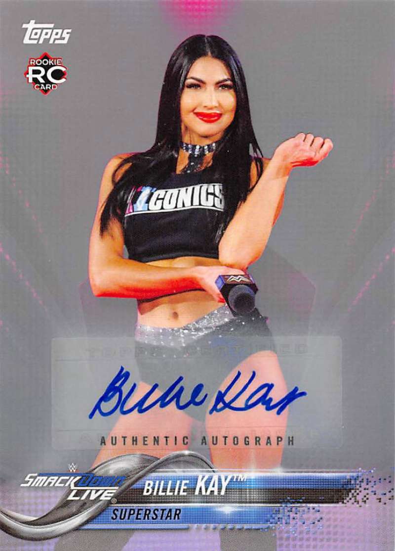 2018 Topps WWE Then Now Forever Autographs Silver