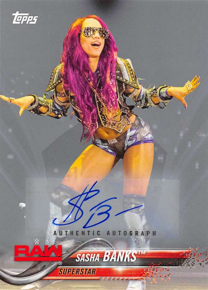 2018 Topps WWE Then Now Forever Autographs Gold