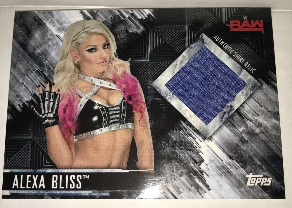 2018 Topps WWE Then Now Forever Shirt Relics