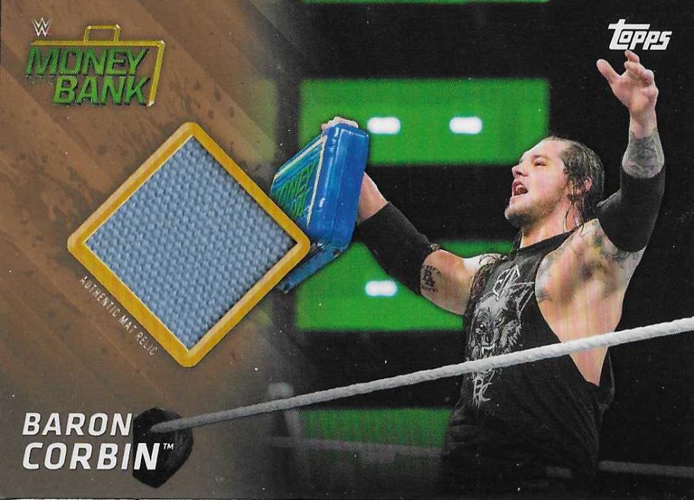 2018 Topps WWE Then Now Forever Mat Relics