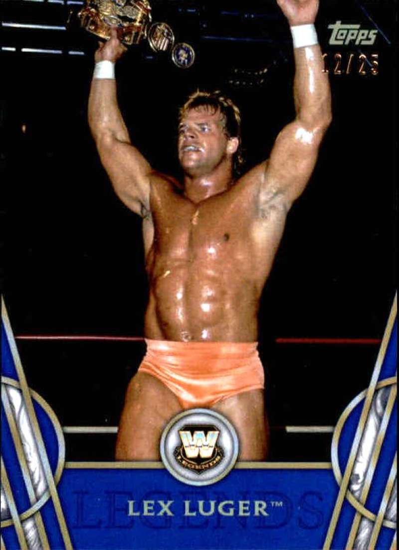 2018 Topps Legends of WWE Blue