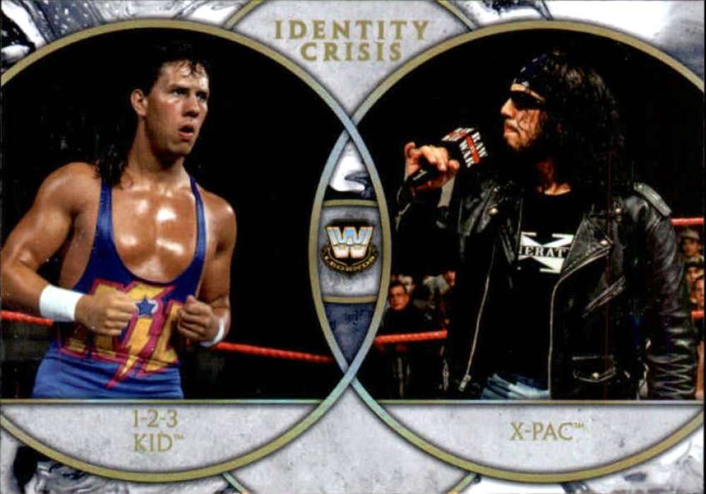 2018 Topps Legends of WWE Identity Crisis Duals