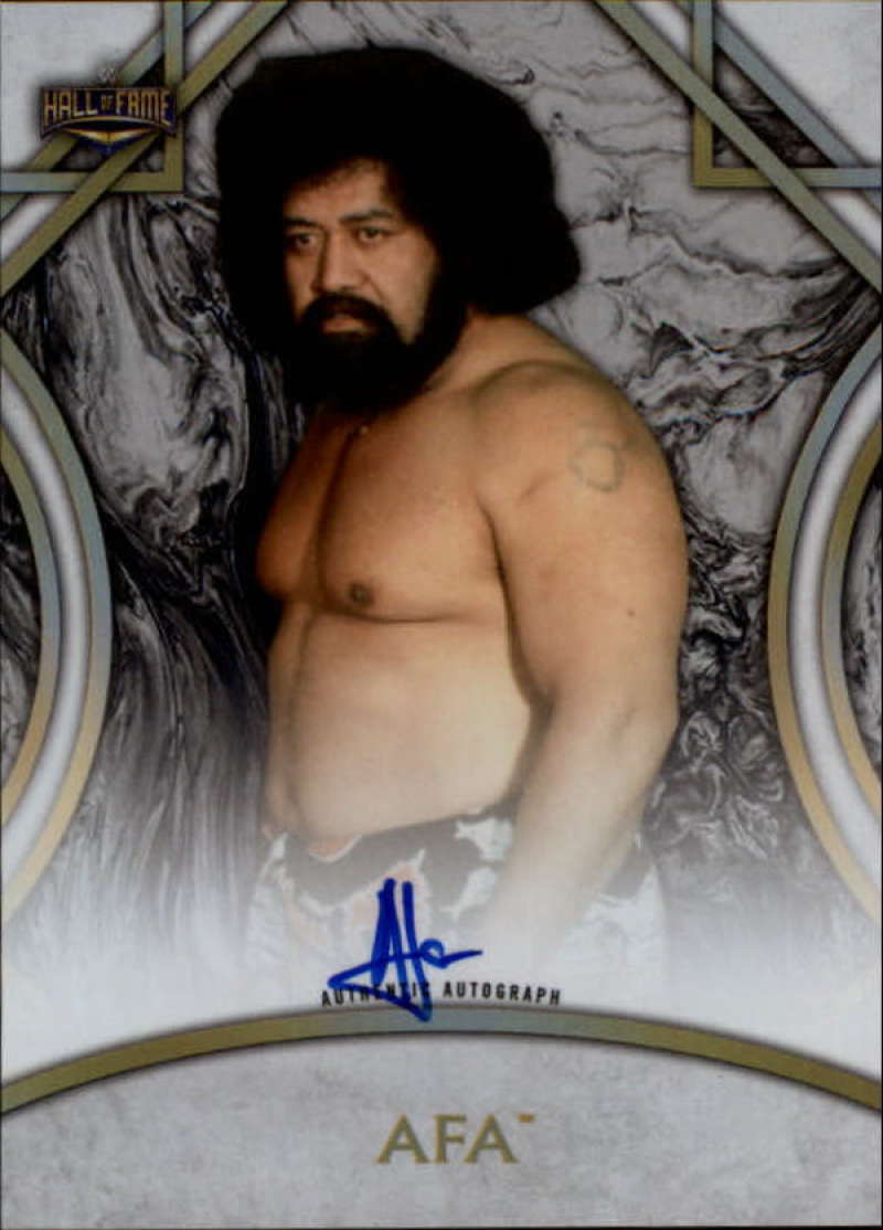 2018 Topps Legends of WWE Autographs