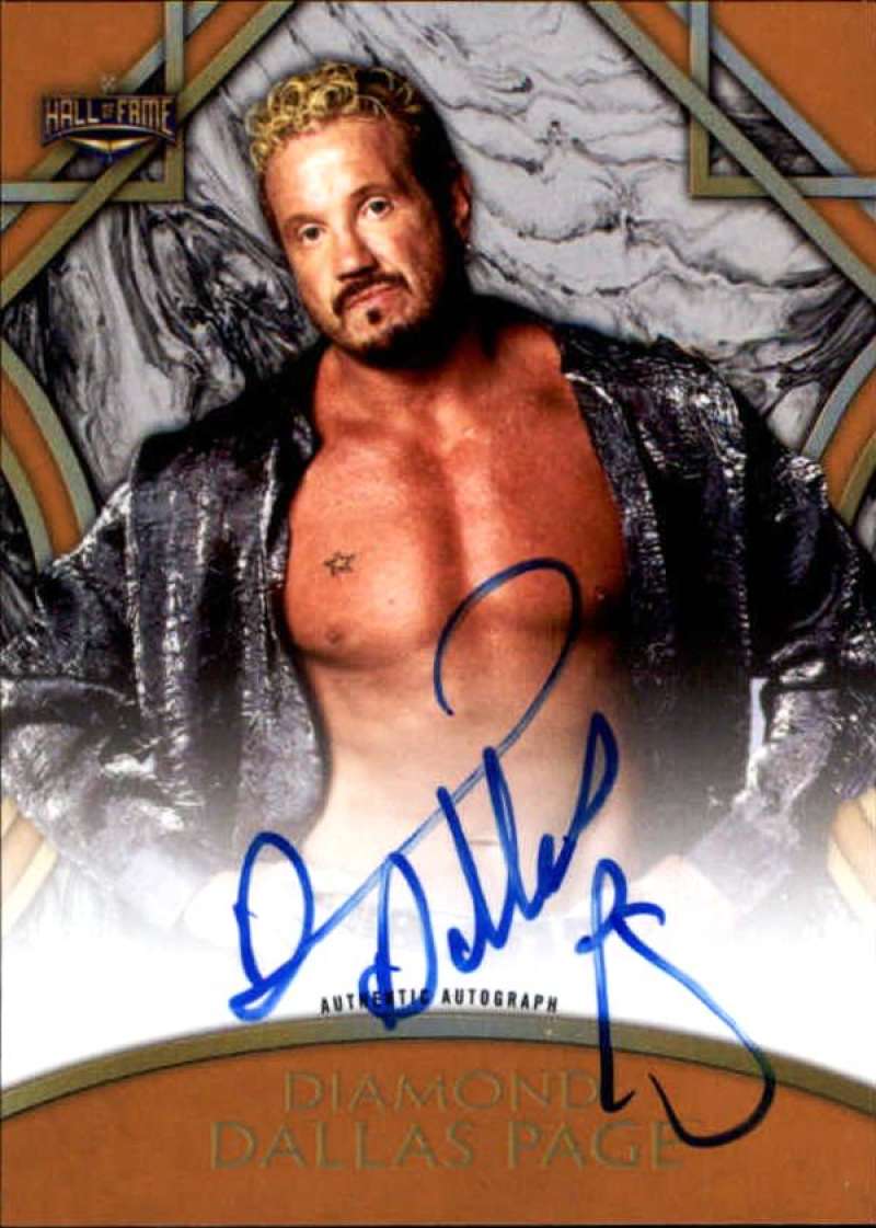 2018 Topps Legends of WWE Autographs Bronze